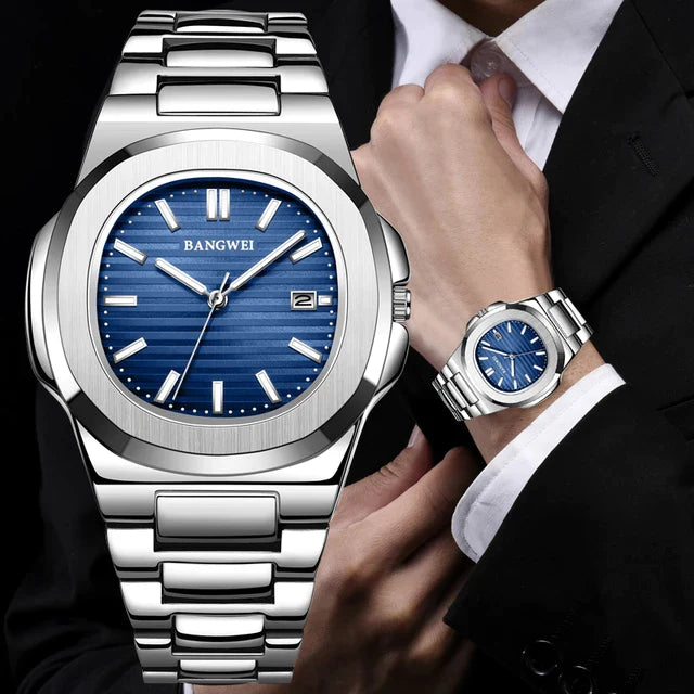 Montre de Luxe Poedagar (blanc)